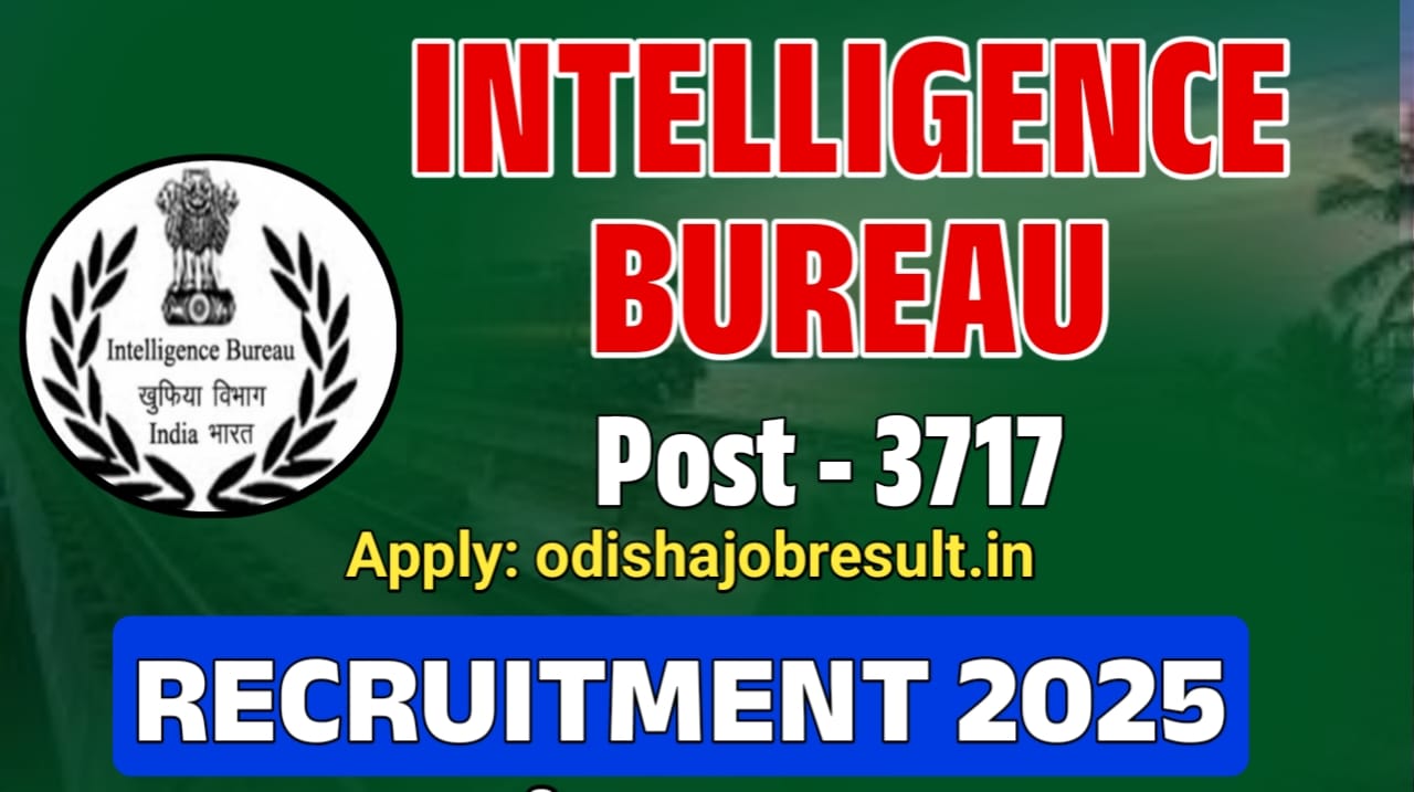IB ACIO Recruitment 2025