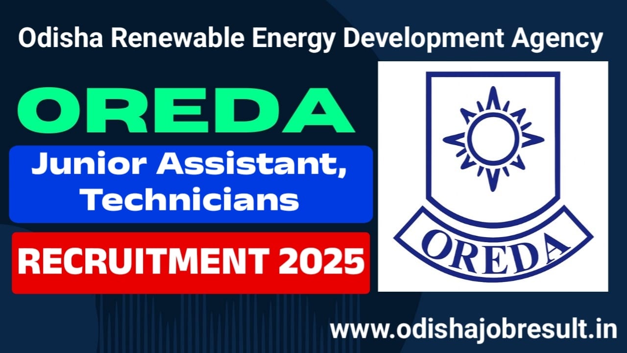 OREDA Recruitment 2025