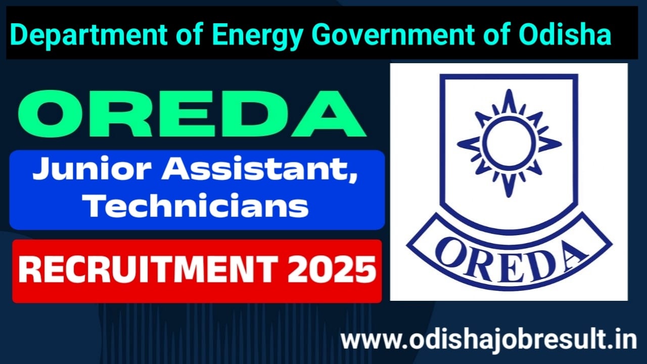OREDA Recruitment 2025