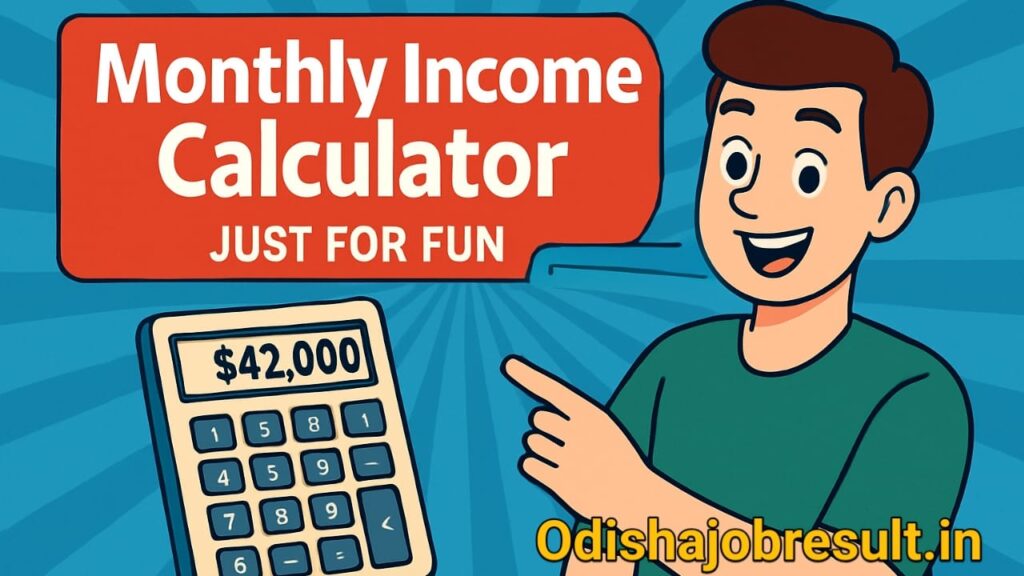 Monthly Income Calculator