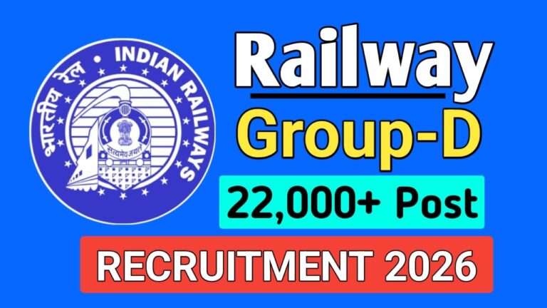 RRB Railway Group D Recruitment